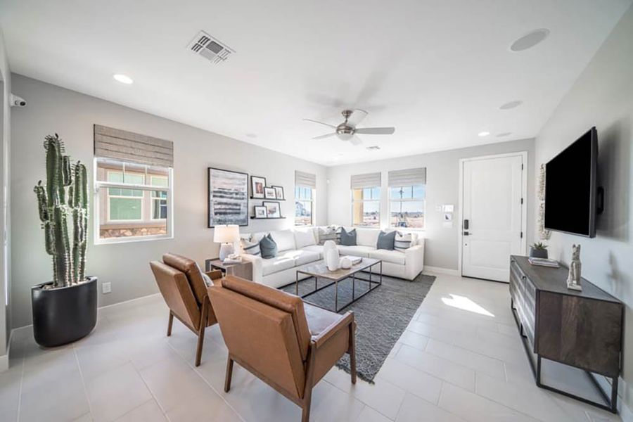 Furnished interior view inside a new home in Parkside, Avondale (Image 8).