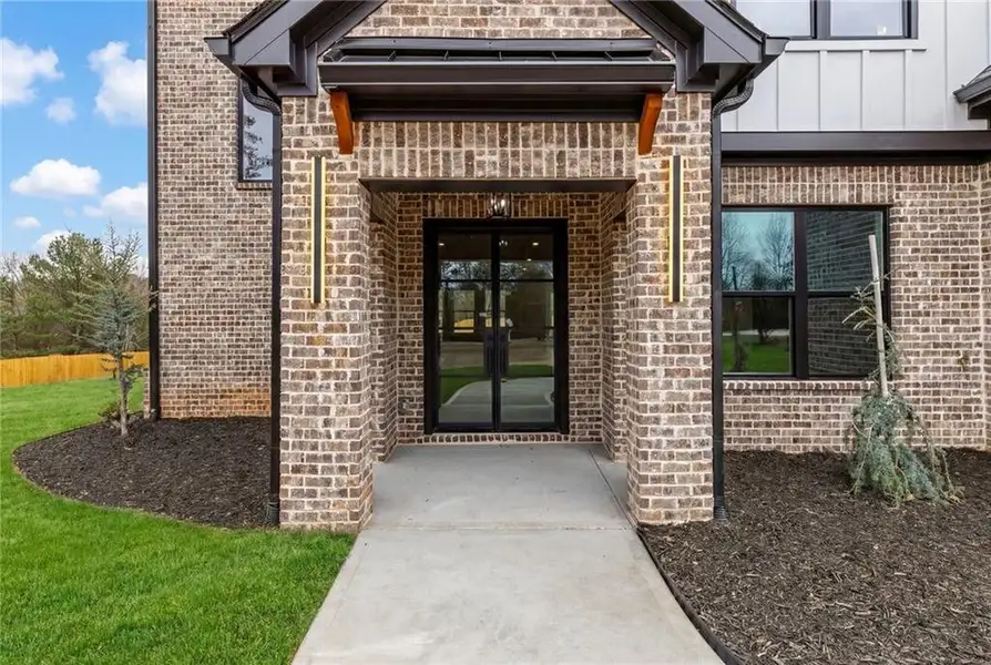 Exterior details and patio area of a home in , Pendergrass (Image 25).
