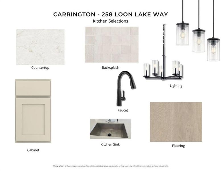 Sample of building materials used in homes in Twin Lakes, Hoschton (Image 3).
