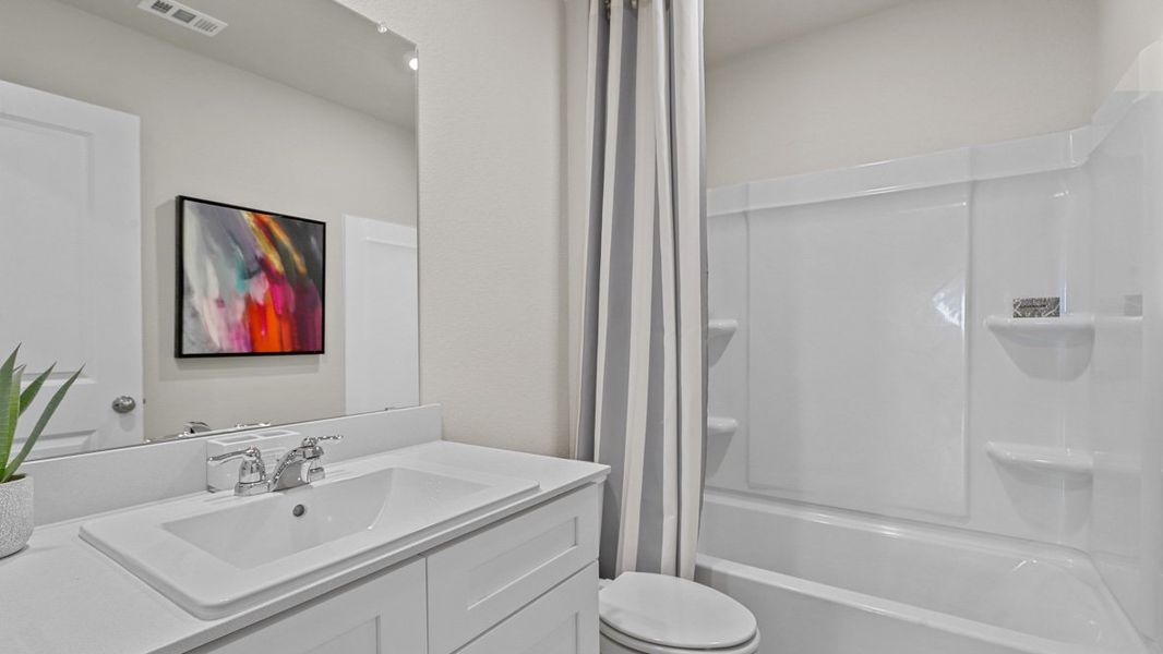 Furnished interior view inside a new home in Longhorn Estates, Fort Worth (Image 36).