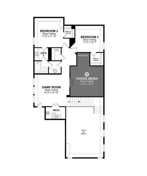 Beazer Homes Wildflower Ranch Brazos floorplan Beazer Homes Wildflower Ranch Brazos floorplan
