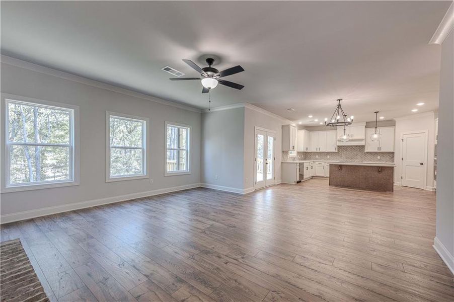 Spacious, unfurnished interior of a new home in Woodland Hills, Loganville (Image 37). Spacious, unfurnished interior of a new home in Woodland Hills, Loganville (Image 37).