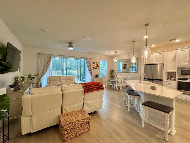 Furnished interior view inside a new home in , Land O' Lakes (Image 29). Furnished interior view inside a new home in , Land O' Lakes (Image 29).