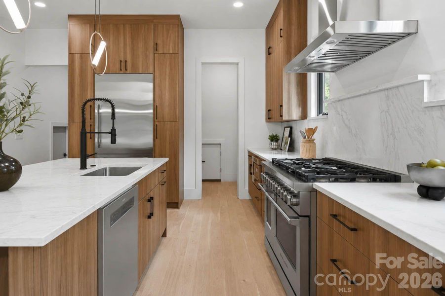 Furnished interior view inside a new home in , Charlotte (Image 27).