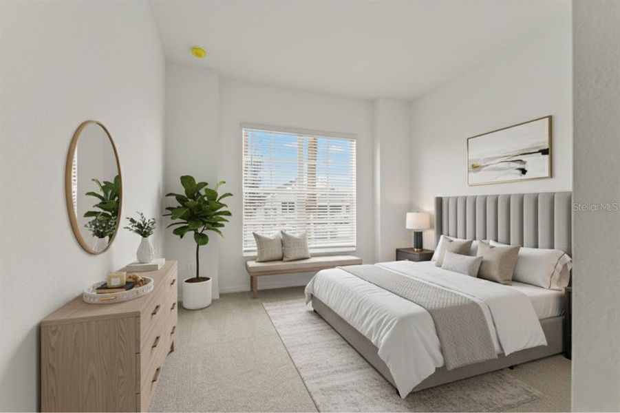 Furnished interior view inside a new home in , Lakewood Ranch (Image 27). Furnished interior view inside a new home in , Lakewood Ranch (Image 27).