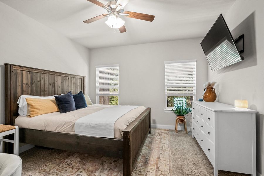 Furnished interior view inside a new home in , Conroe (Image 8).