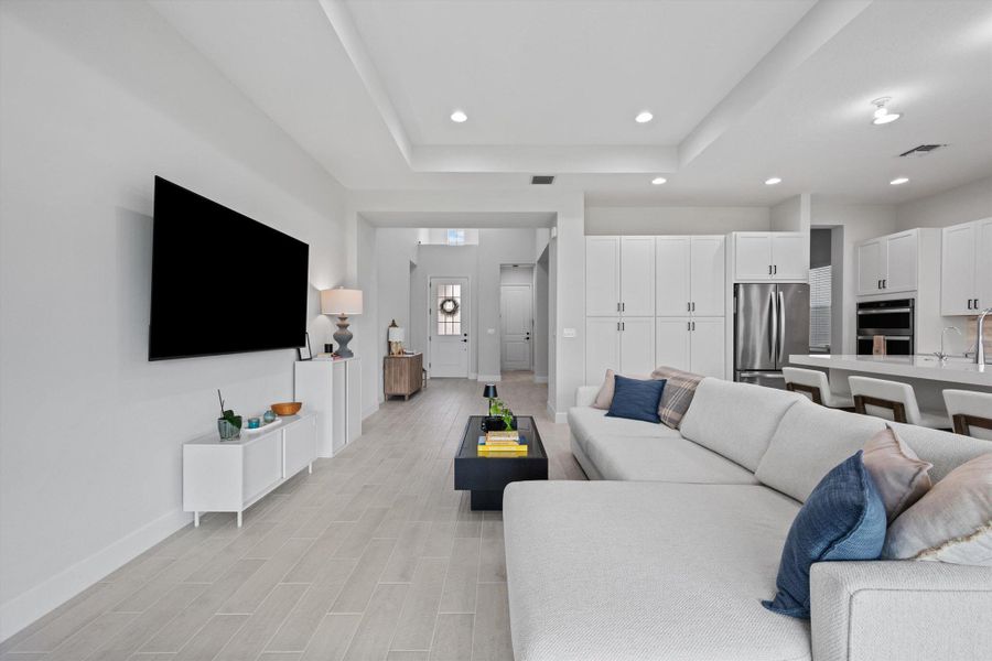 Furnished interior view inside a new home in , Westlake (Image 16).