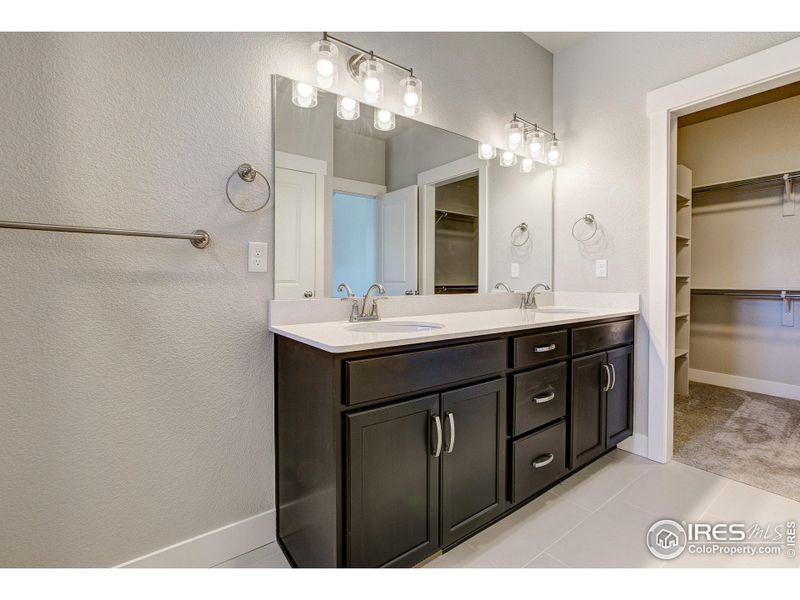 Furnished interior view inside a new home in The Lakes at Centerra - The Shores, Loveland (Image 18).