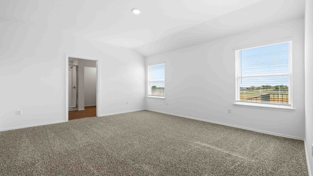 Representative unfurnished interior of a home built from the The Magnolia by D.R. Horton in Palomino, Manor (Image 13).