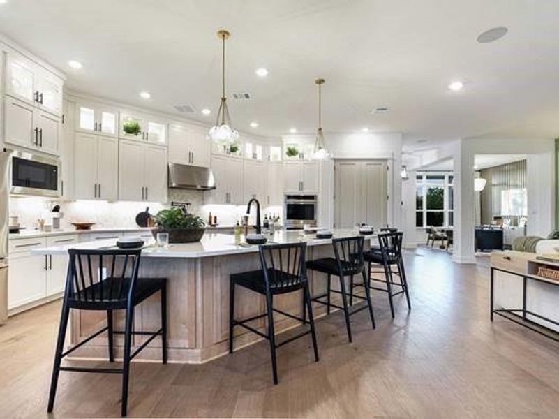 Model Home Kitchen (Staged)