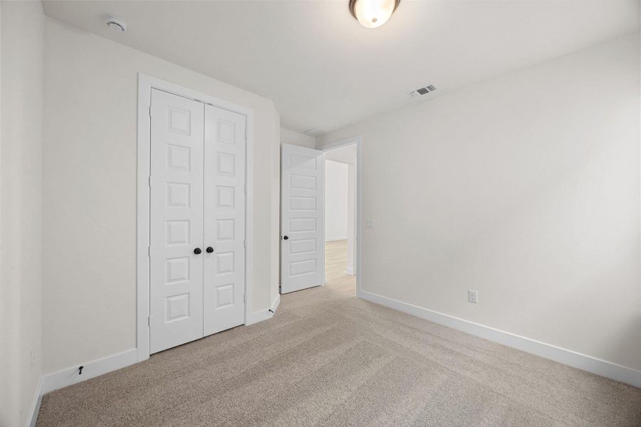 Spacious, unfurnished interior of a new home in Parmer Ranch - 40', Georgetown (Image 28). Spacious, unfurnished interior of a new home in Parmer Ranch - 40', Georgetown (Image 28).