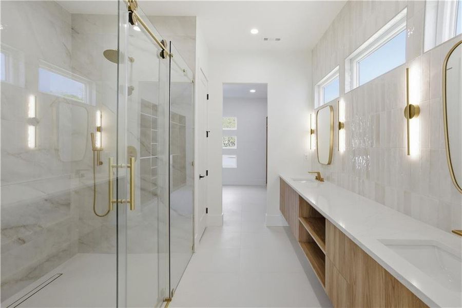 Furnished interior view inside a new home in , Duluth (Image 7).
