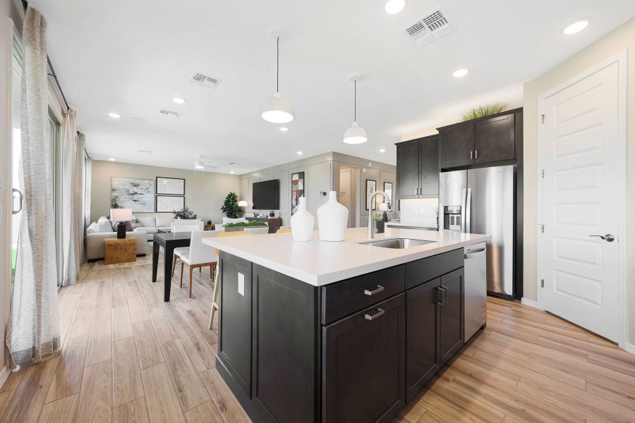 Representative furnished interior of a home built from the Pacific by Mattamy Homes in White Tank Vistas, Waddell (Image 18).