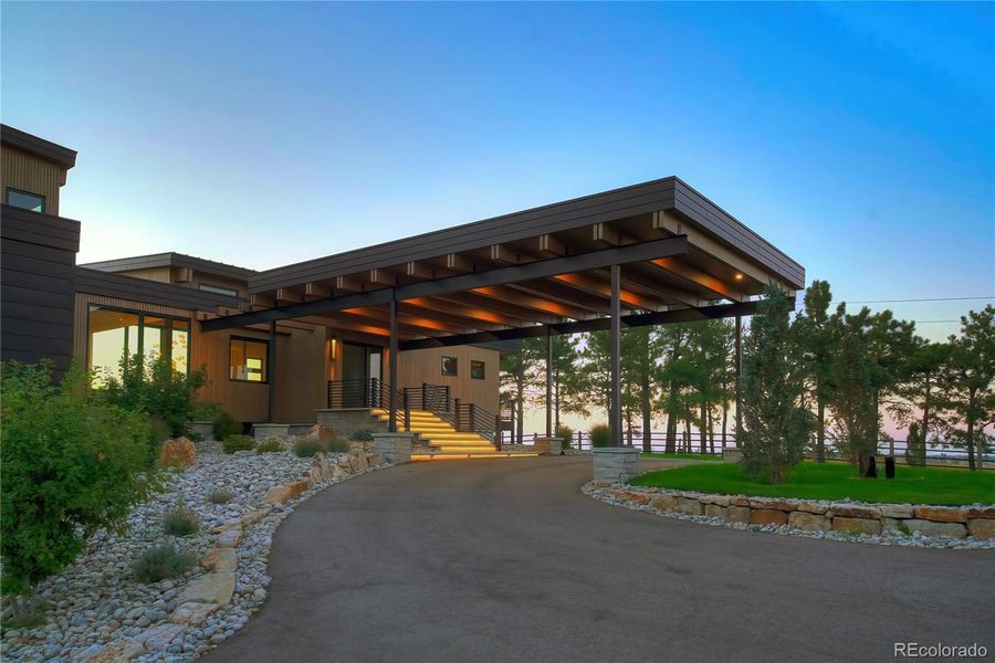 Front exterior of a new home in , Parker, CO, highlighting curb appeal (Image 2).