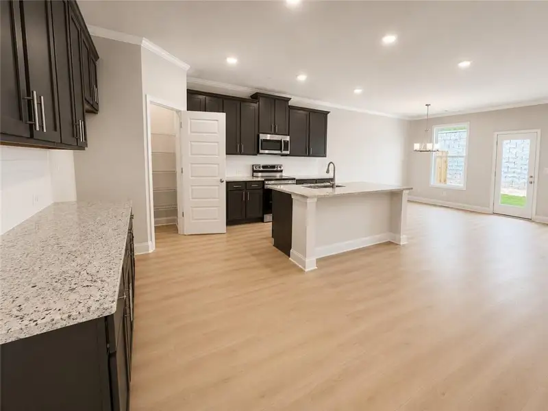 Furnished interior view inside a new home in Somerset at Riverbrook, Gainesville (Image 14).