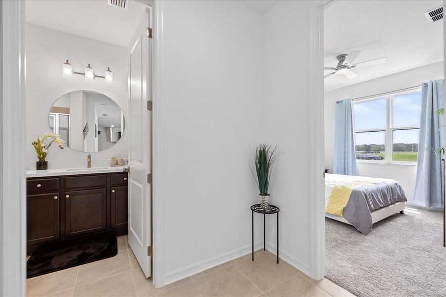 Furnished interior view inside a new home in Hilltop Point, Dade City (Image 22).