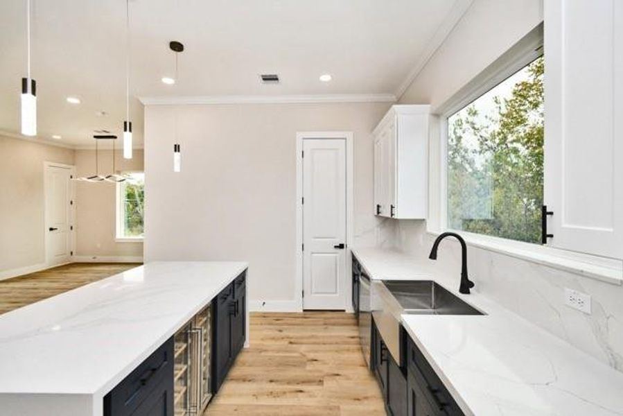 Furnished interior view inside a new home in , Houston (Image 17).