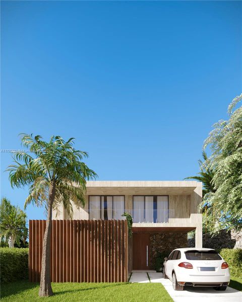 Front exterior of a new home in , Miami, FL, highlighting curb appeal (Image 2). Front exterior of a new home in , Miami, FL, highlighting curb appeal (Image 2).