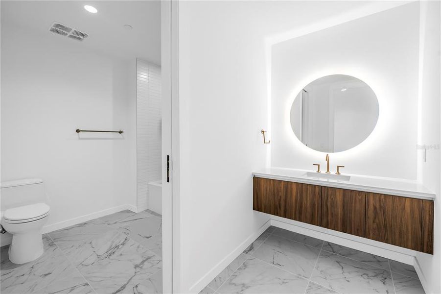 Furnished interior view inside a new home in , St. Petersburg (Image 4).