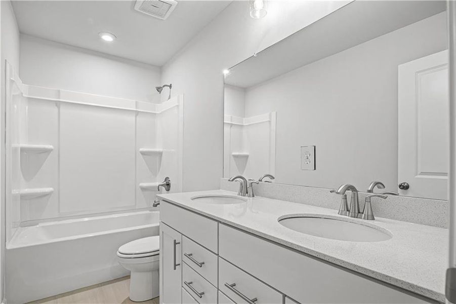 Furnished interior view inside a new home in Briar Creek, Atlanta (Image 4).