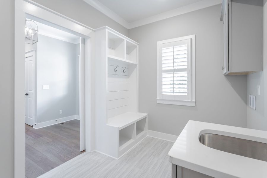 Furnished interior in a model home at Pine Ridge in Soddy-Daisy (Image 27).