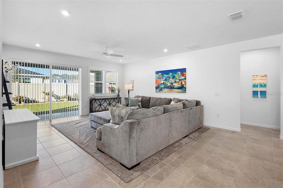 Furnished interior view inside a new home in Addison Landing, Deland (Image 8).