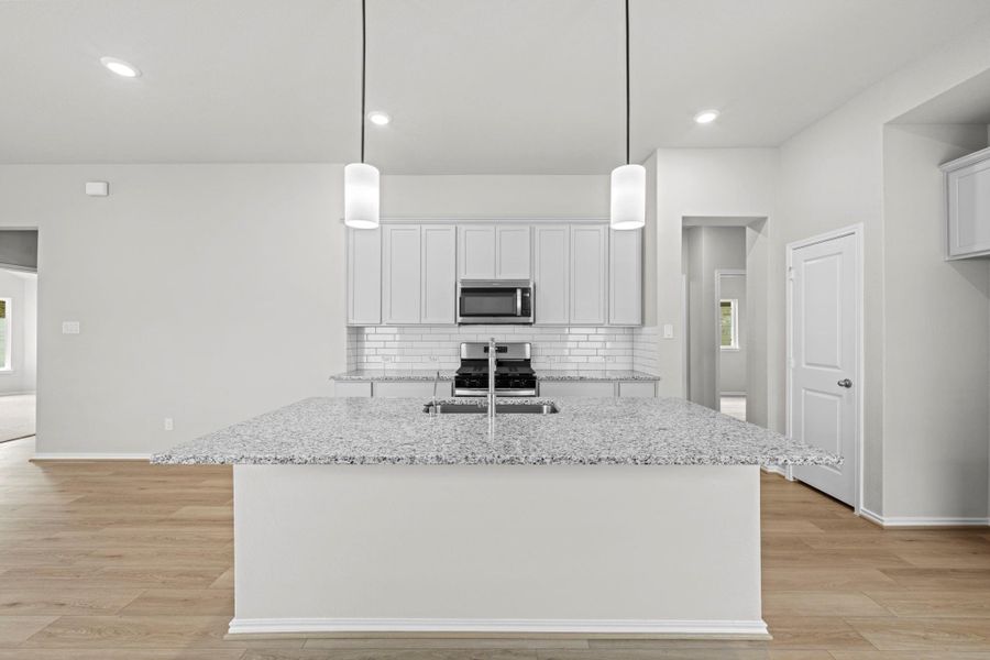 Furnished interior view inside a new home in Two Step Farm, Montgomery (Image 11).