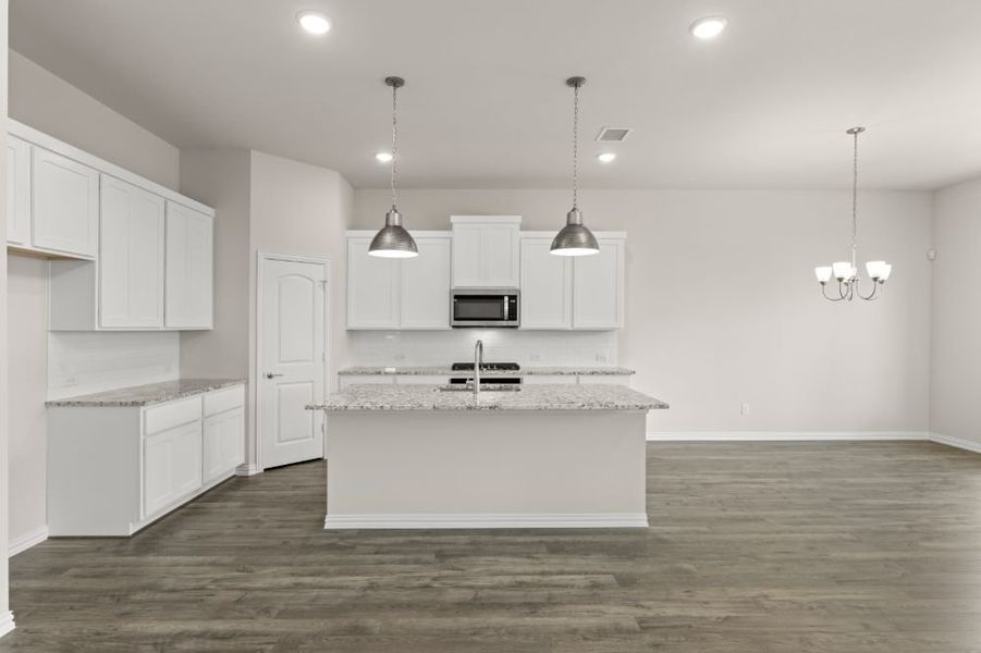 Furnished interior view inside a new home in Creekside, Royse City (Image 15).