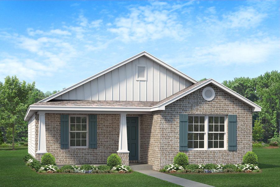 Front exterior of a home in the Westpointe Place community, located in Pensacola, FL (Image 14).