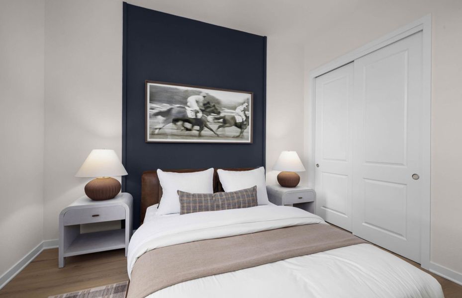 Representative furnished interior of a home built from the Stellar by Del Webb in Del Webb Austin at Lost Pines, Bastrop (Image 46).