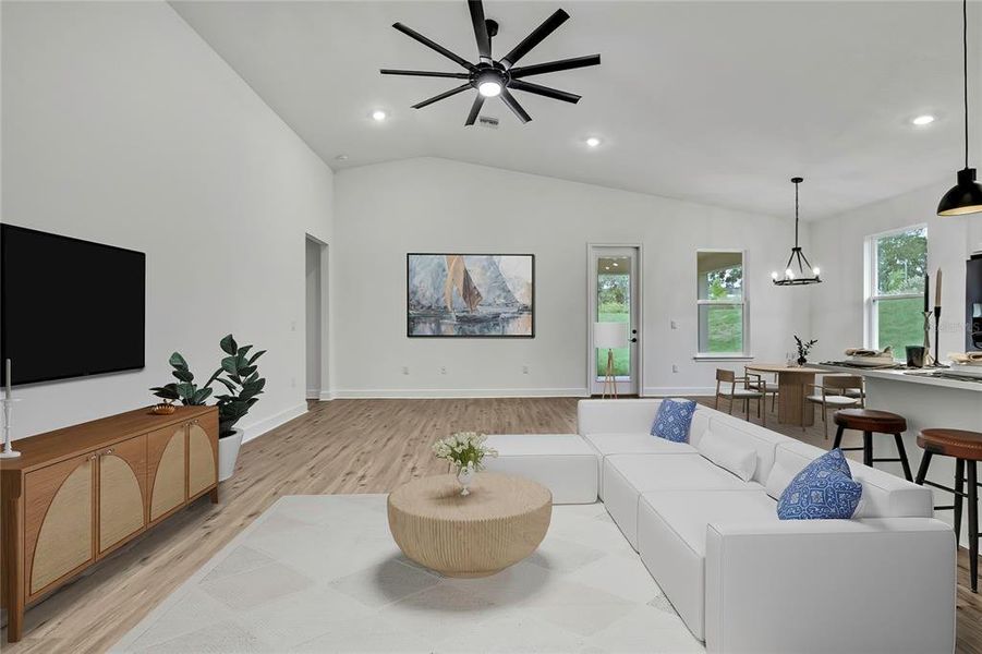 Furnished interior view inside a new home in , Weeki Wachee (Image 35). Furnished interior view inside a new home in , Weeki Wachee (Image 35).