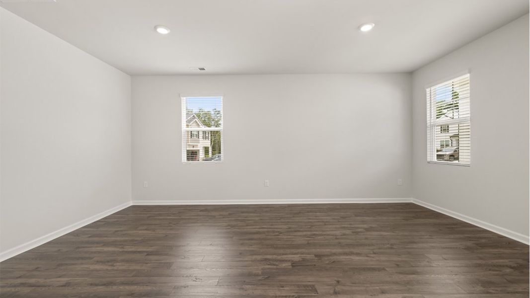 Representative unfurnished interior of a home built from the Mansfield by D.R. Horton in Highland Hills, Graniteville (Image 13).