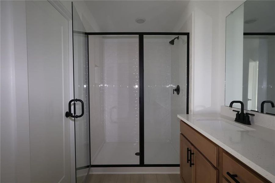 Furnished interior view inside a new home in Grandview Terrace, Canton (Image 4).