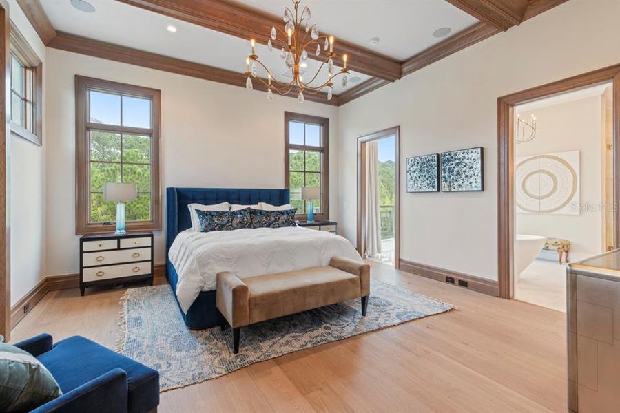 Furnished interior view inside a new home in , Orlando (Image 33).