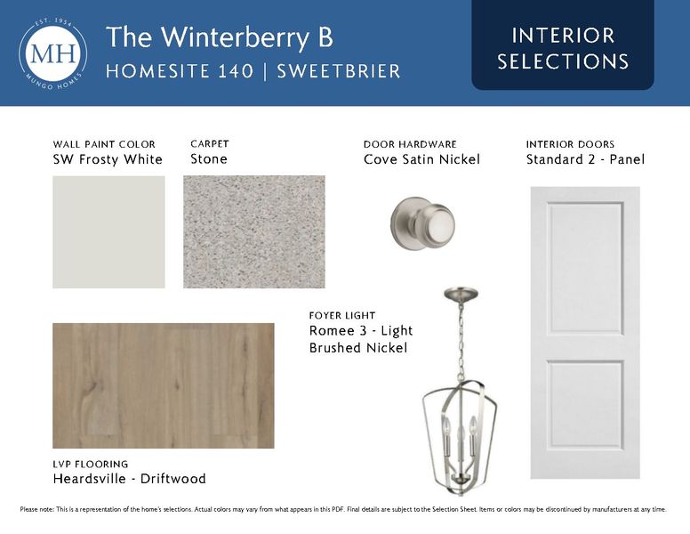 Sample of building materials used in homes in Sweetbrier, Durham (Image 5).