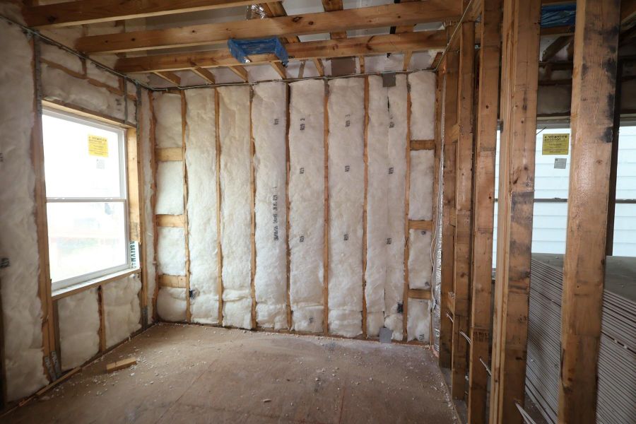 In-progress construction of a new home in Retreat at Oak Park, Houston, TX (Image 6).