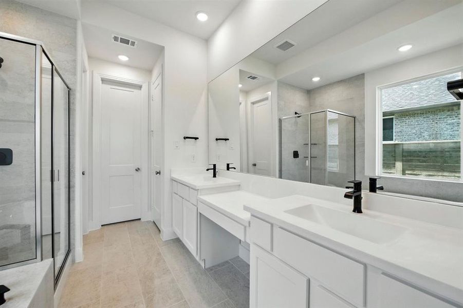 Furnished interior view inside a new home in Treeline, Justin (Image 5).