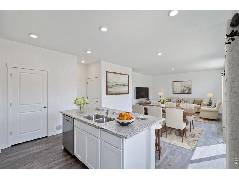 Furnished interior view inside a new home in , Greeley (Image 5).