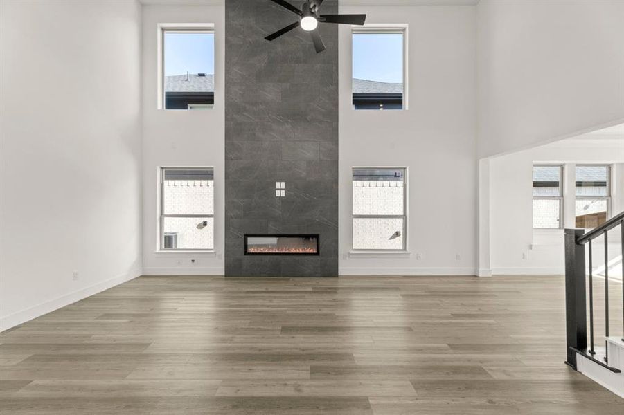 Spacious, unfurnished interior of a new home in Trails at Cottonwood Creek, Rowlett (Image 18). Spacious, unfurnished interior of a new home in Trails at Cottonwood Creek, Rowlett (Image 18).