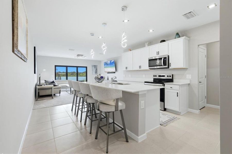 Furnished interior view inside a new home in , Sarasota (Image 13). Furnished interior view inside a new home in , Sarasota (Image 13).