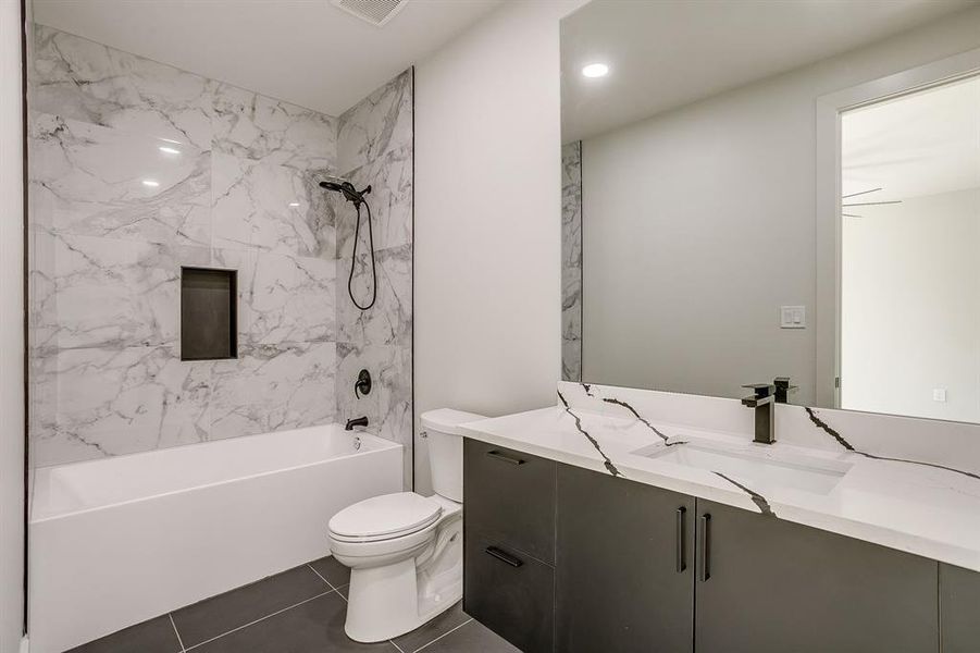 Furnished interior view inside a new home in , Arlington (Image 9).