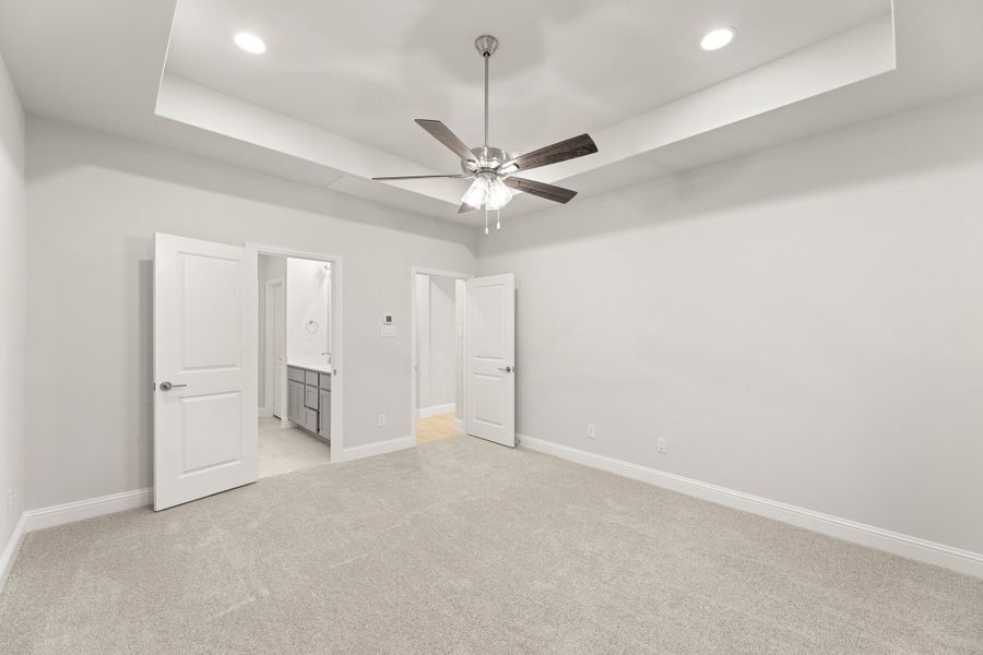 Representative unfurnished interior of a home built from the Glory by Rockwell Homes in Creekside, Royse City (Image 51). Representative unfurnished interior of a home built from the Glory by Rockwell Homes in Creekside, Royse City (Image 51).