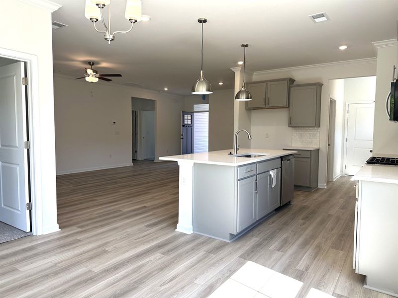 Furnished interior view inside a new home in Oak Hollow, Longs (Image 3).