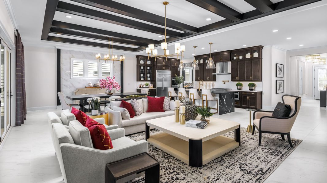 Great Room & Kitchen Great Room & Kitchen