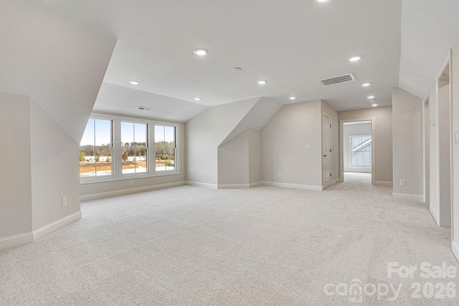 Spacious, unfurnished interior of a new home in The Courtyards at Lake Davidson, Mooresville (Image 25).