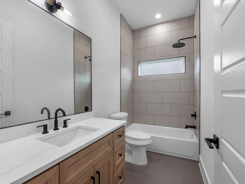 Furnished interior view inside a new home in , Houston (Image 27).