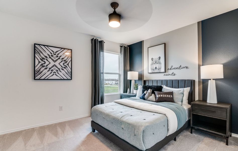 Furnished interior view inside a new home in Arbordale, Forney (Image 14).