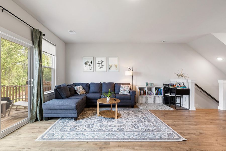 Furnished interior view inside a new home in , Hanahan (Image 16). Furnished interior view inside a new home in , Hanahan (Image 16).