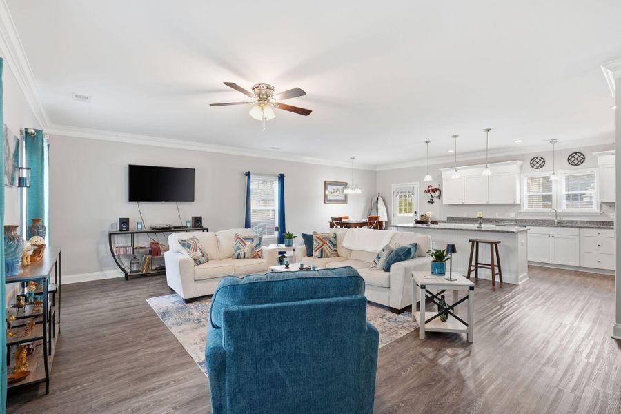 Furnished interior view inside a new home in , St. George (Image 11).