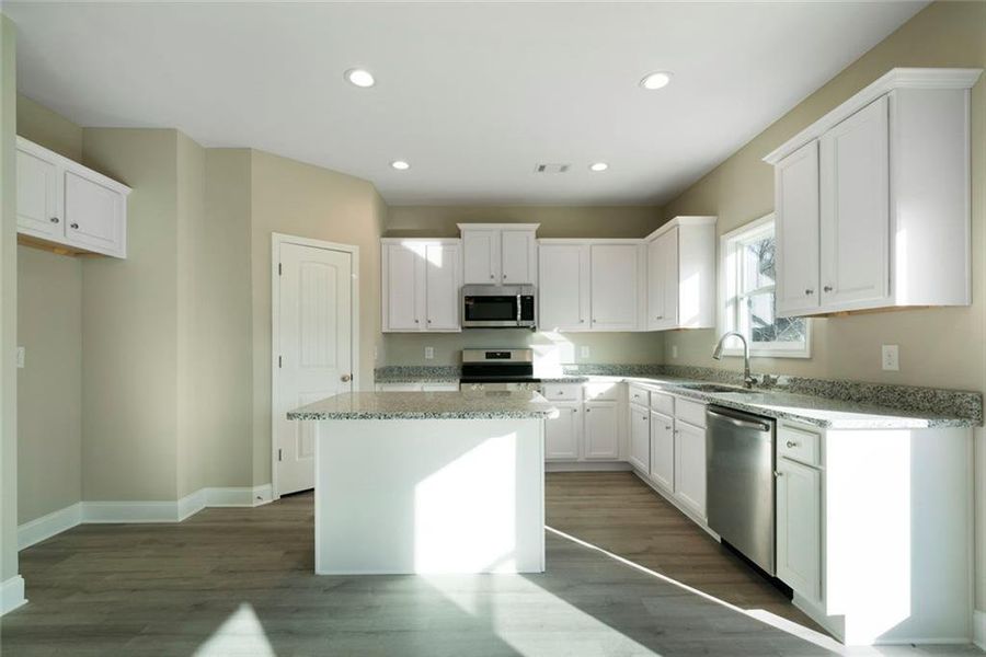 Furnished interior view inside a new home in Benson Estates, Dallas (Image 7). Furnished interior view inside a new home in Benson Estates, Dallas (Image 7).